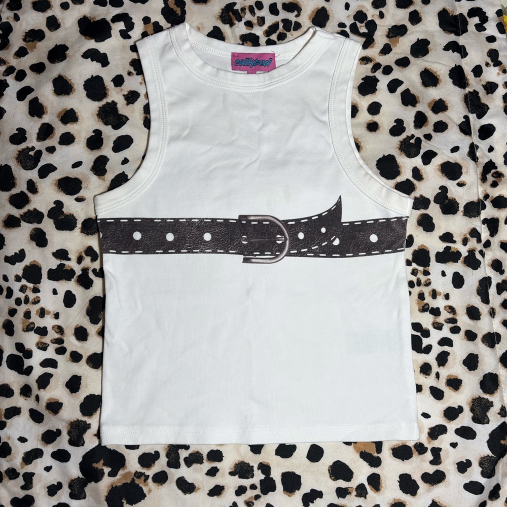 Edikted belt tank top